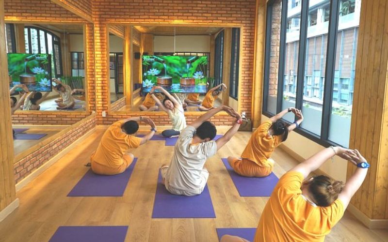 yoga at Golden Lotus Healing World