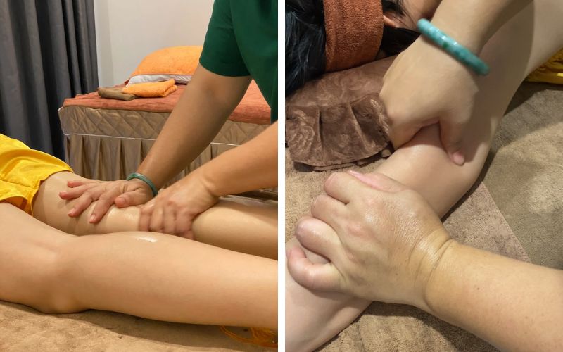 Full-body therapeutic massage